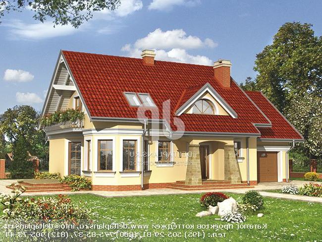 Загородный дом из блоков проект № A-197-1P Загородный дом из блоков проект № A-197-1P