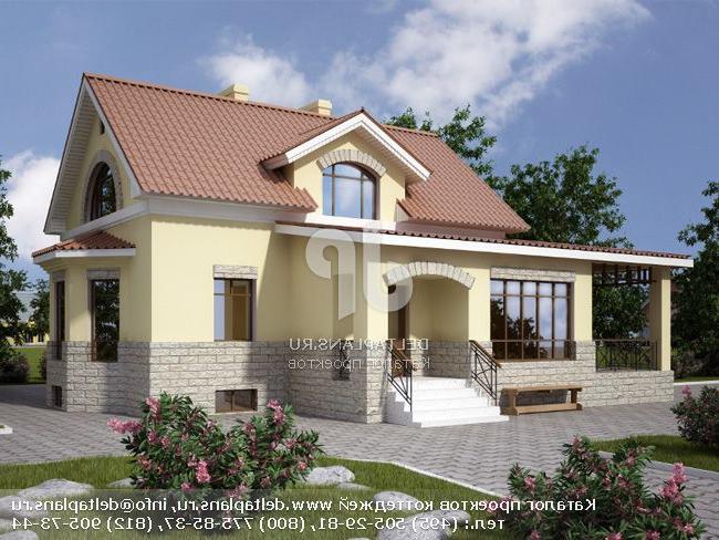 Жилой дом 3 этажа с цоколем № E-175-1K Жилой дом 3 этажа с цоколем № E-175-1K