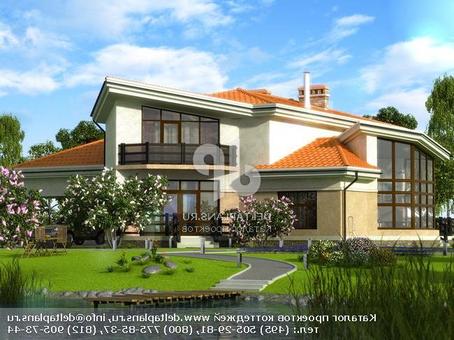 Проект пенобетонного дома № E-250-1P Проект пенобетонного дома № E-250-1P