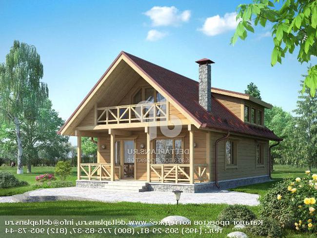Небольшой деревянный дом № G-127-1D Небольшой деревянный дом № G-127-1D