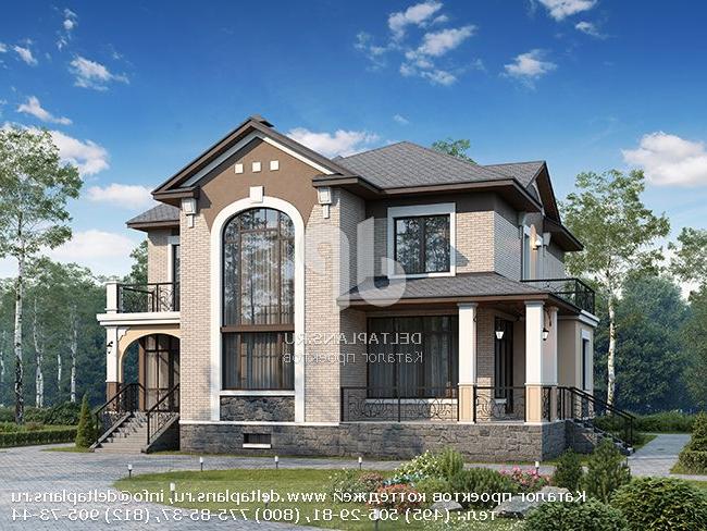 Проект пенобетонного дома № H-395-1P Проект пенобетонного дома № H-395-1P