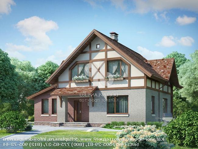 Проект жилого дома с комнатой на 1 этаже № I-136-1P Проект жилого дома с комнатой на 1 этаже № I-136-1P