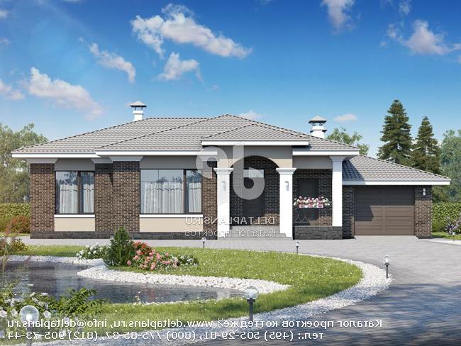 Проект пенобетонного дома № L-192-1P Проект пенобетонного дома № L-192-1P