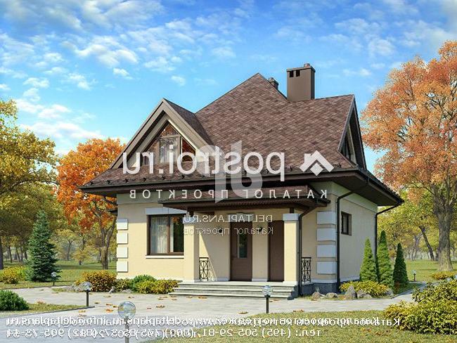 Проект пенобетонного дома № M-125-2P Проект пенобетонного дома № M-125-2P