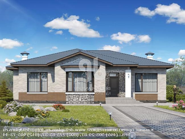 Проект пенобетонного дома № N-183-1P Проект пенобетонного дома № N-183-1P