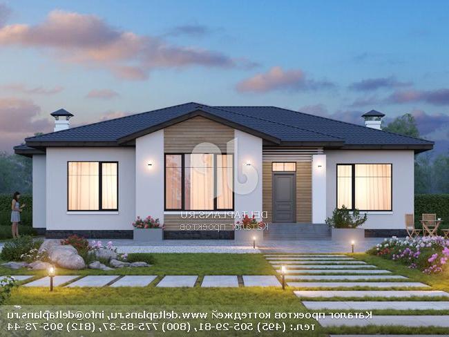 Проект пенобетонного дома № N-183-2P Проект пенобетонного дома № N-183-2P