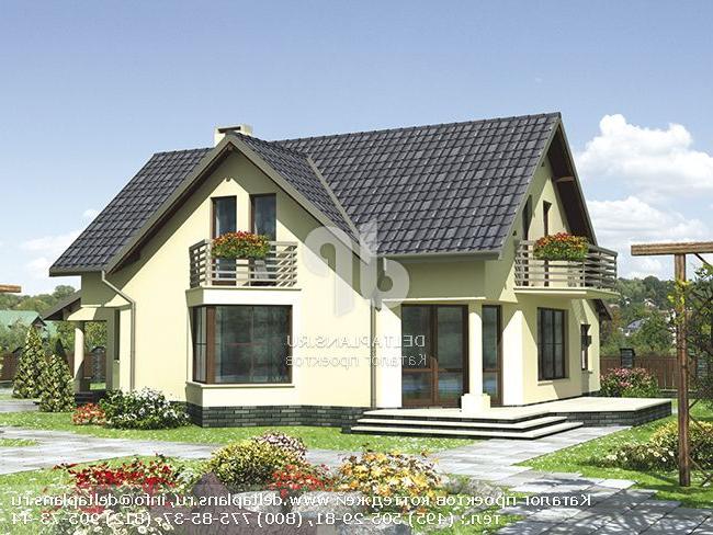 Коттедж из керамических блоков № R-179-1K Коттедж из керамических блоков № R-179-1K