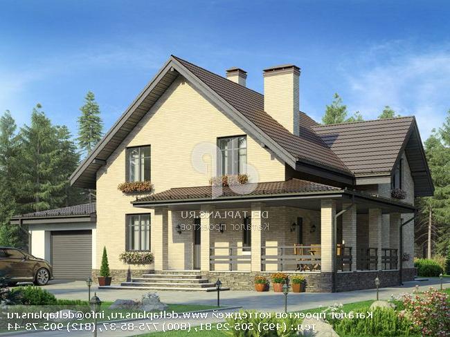 Проект пенобетонного дома № R-191-1P Проект пенобетонного дома № R-191-1P