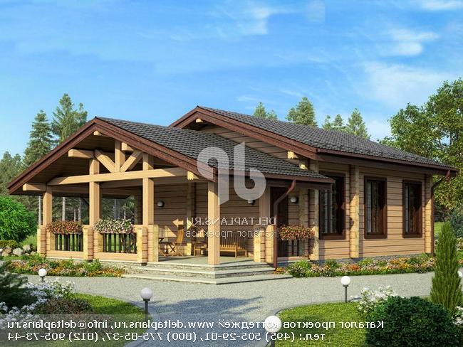 Проект деревянной бани № U-047-1D Проект деревянной бани № U-047-1D