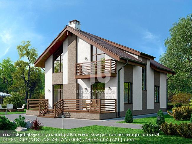 Загородный дом с просторной гостиной № U-194-1P Загородный дом с просторной гостиной № U-194-1P