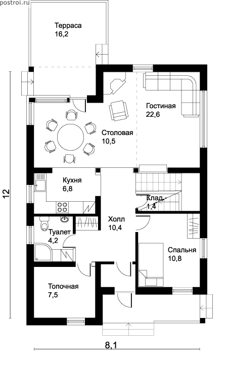 Проект Дома 12 12 Фото