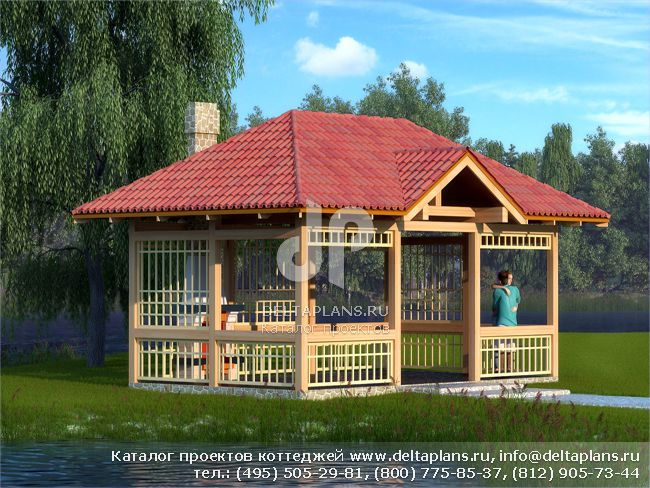 Проект каркасного дома № C-026-2S Проект каркасного дома № C-026-2S