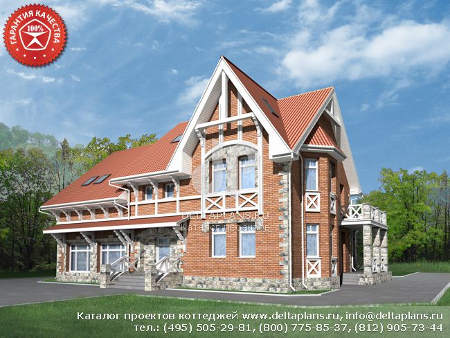 Дом 13 на 18 № O-350-1K Дом 13 на 18 № O-350-1K