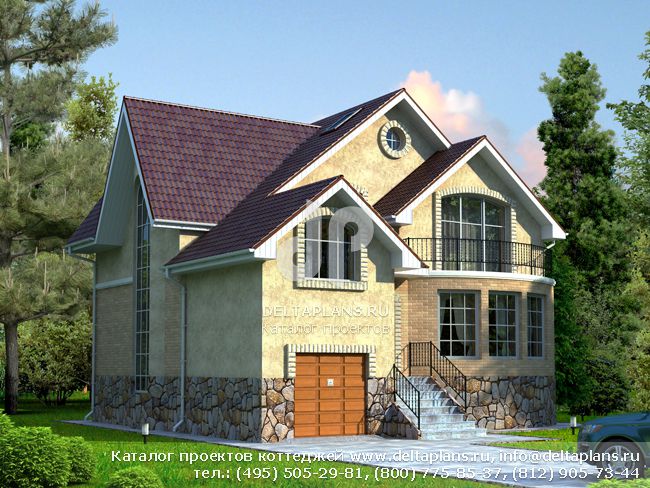 Загородный дом с бассейном № W-255-1K Загородный дом с бассейном № W-255-1K