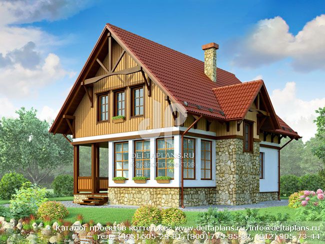 Каркасный дом до 150 кв.м № X-127-1S Каркасный дом до 150 кв.м № X-127-1S